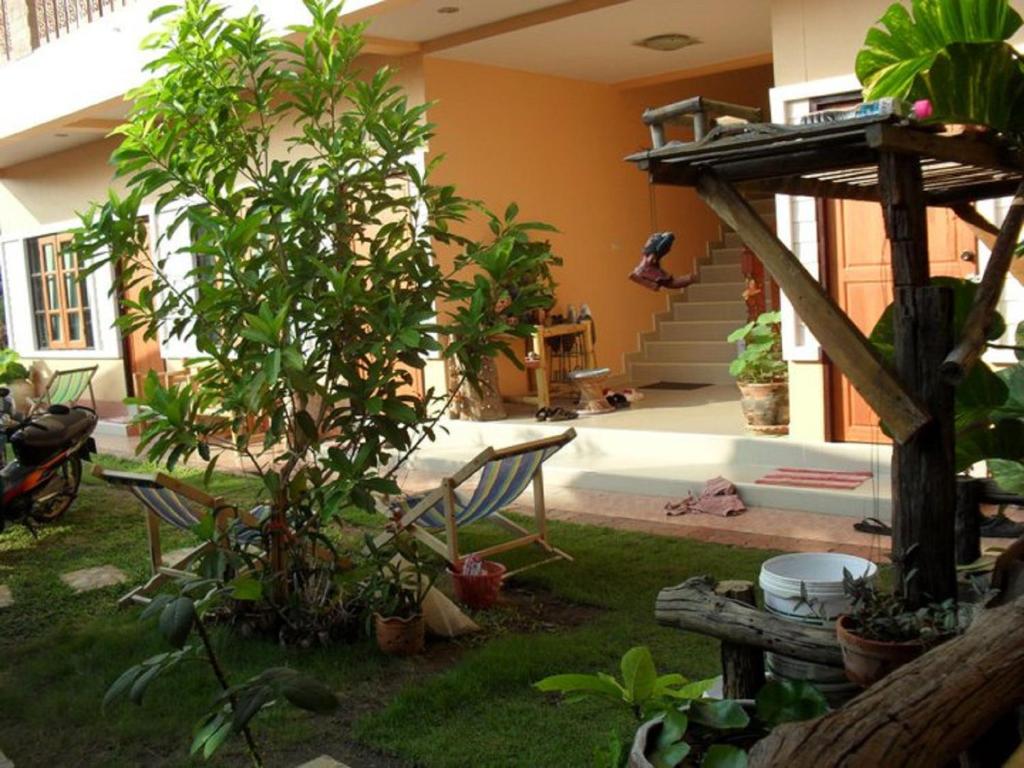 Zahrada ubytování Thai Guesthouse