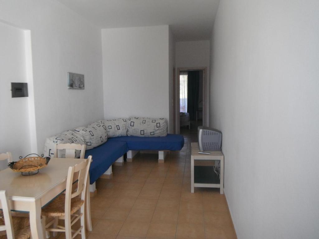 Posezení v ubytování Mandorla Apartments
