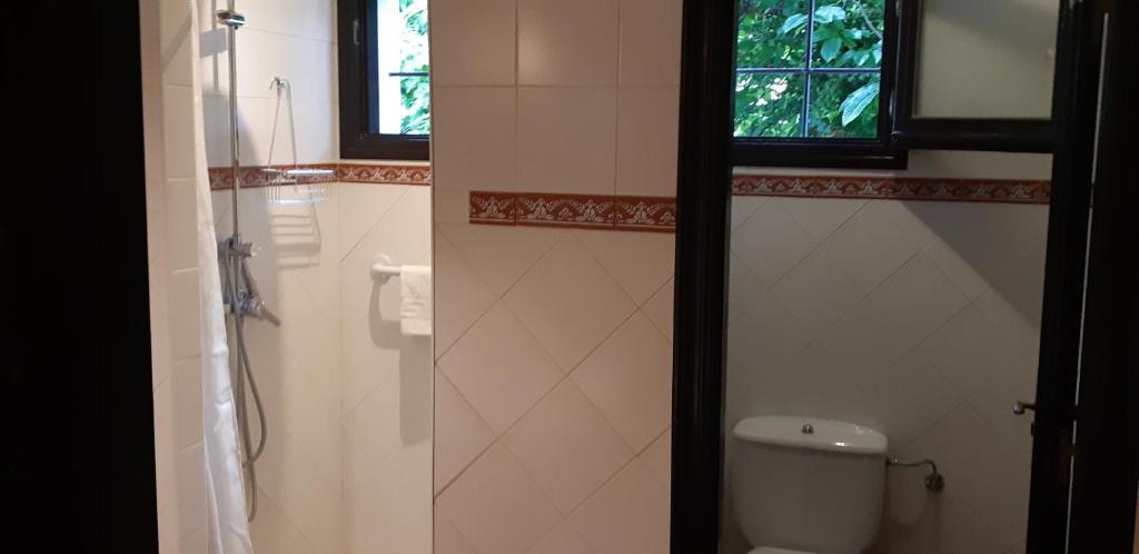 Koupelna v ubytování Hotel Rural El Pagadín