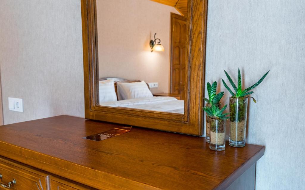 Postel nebo postele na pokoji v ubytování Hotel Imperial House