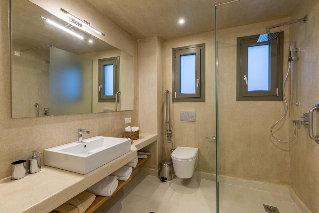 Koupelna v ubytování Elios Private Living
