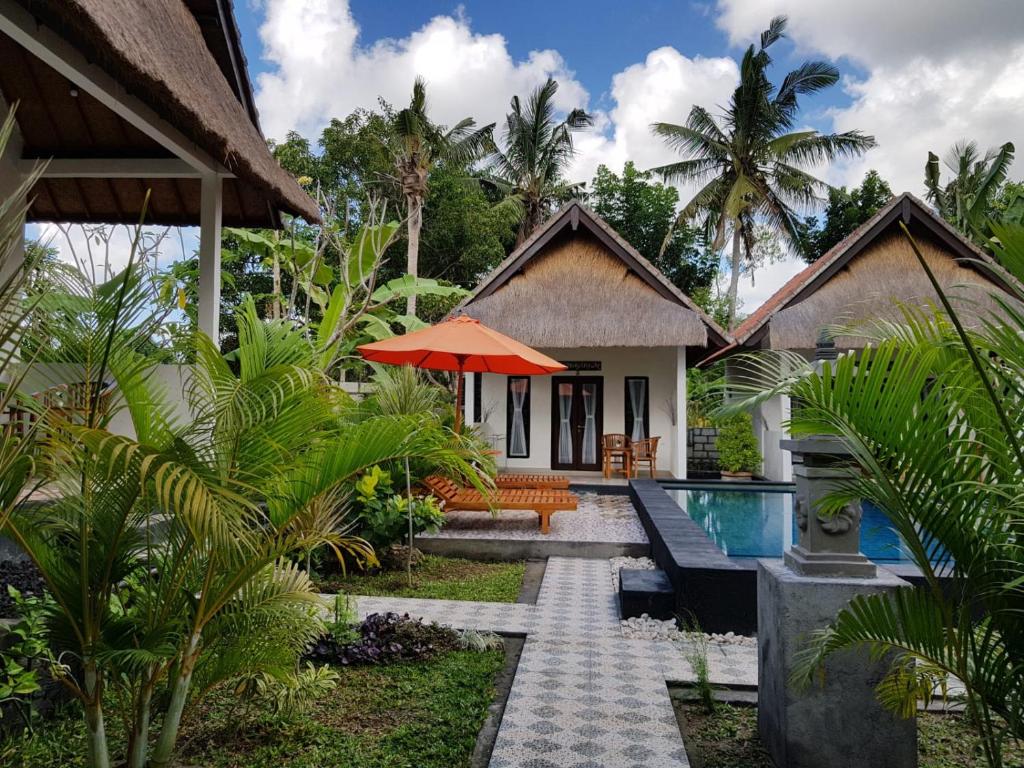 Zahrada ubytování Japa Bungalow