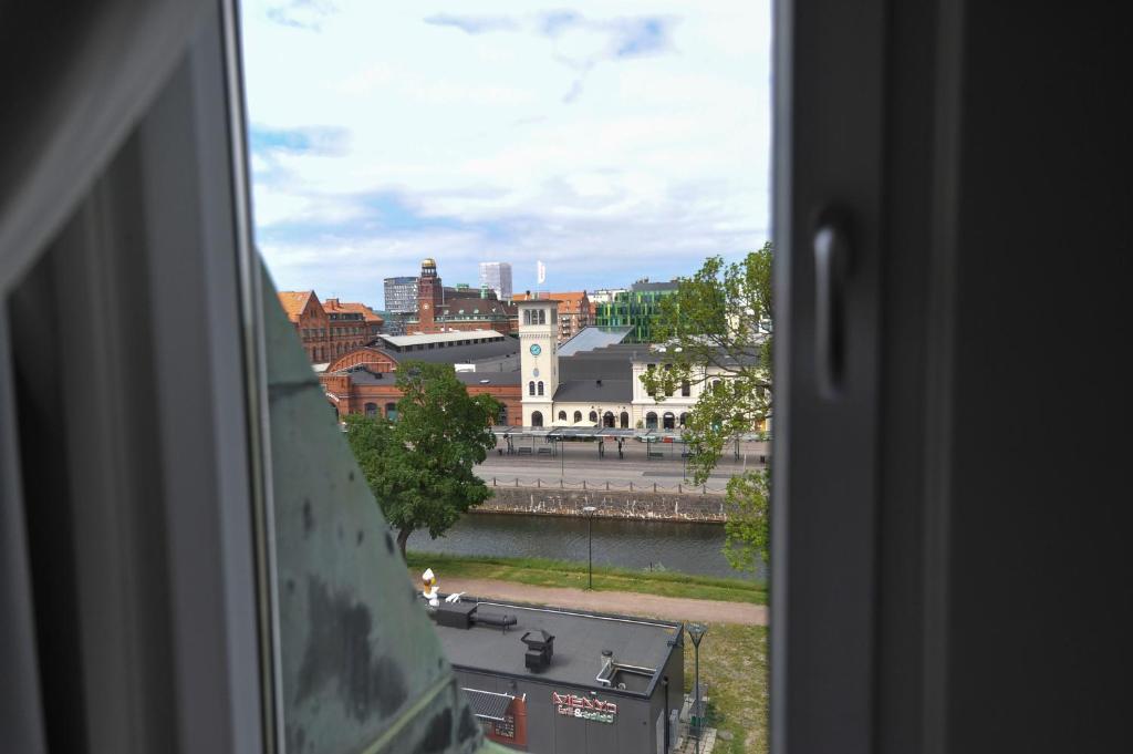 Nespecifikovaný výhled na destinaci Malmö nebo výhled na město při pohledu z hotelu