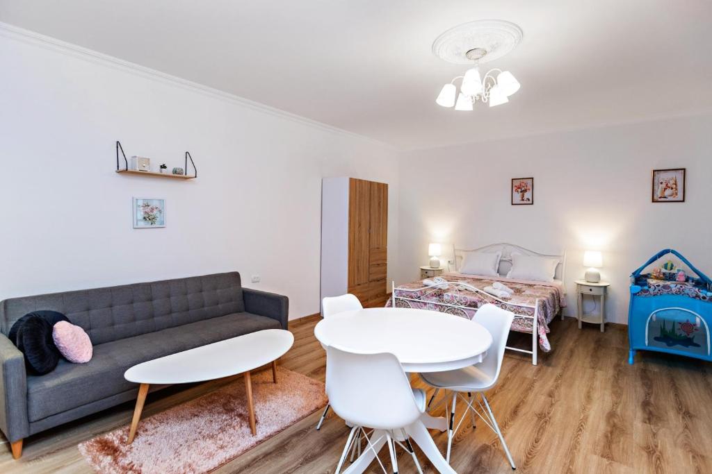 Posezení v ubytování Guest House Nana