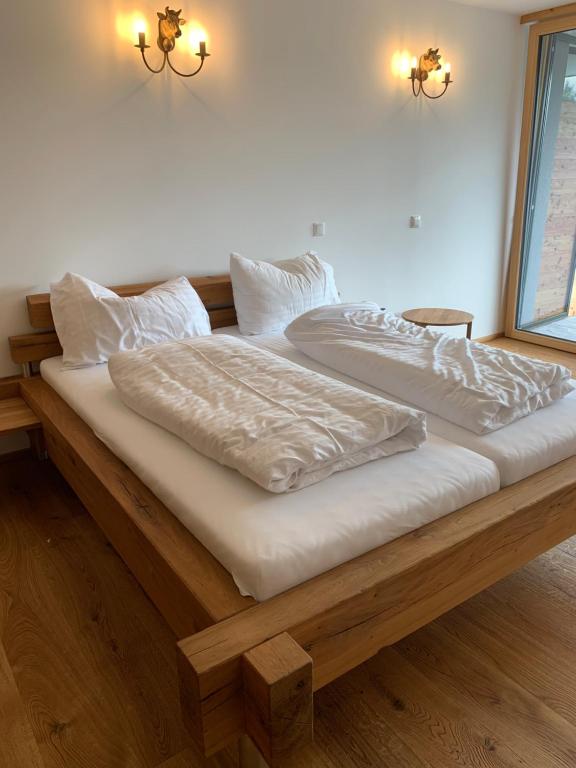 Postel nebo postele na pokoji v ubytování Villa Stiegl