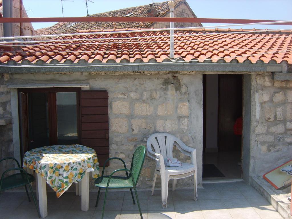 Patio nebo venkovní prostory v ubytování Rooms Roso