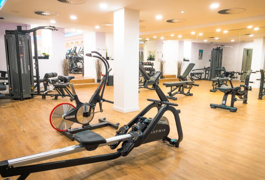 Fitness centrum a/nebo fitness zařízení v ubytování Steigenberger Hotel Köln