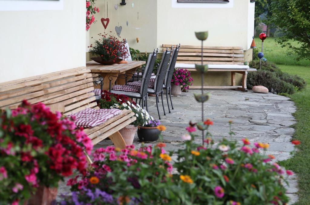 Zahrada ubytování Pension Möslehnerhof