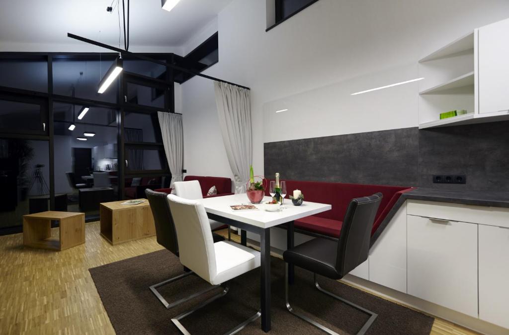 Posezení v ubytování Thurnbach - Top Level Apartments