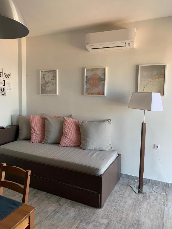 Posezení v ubytování Melita Apartment Seaside