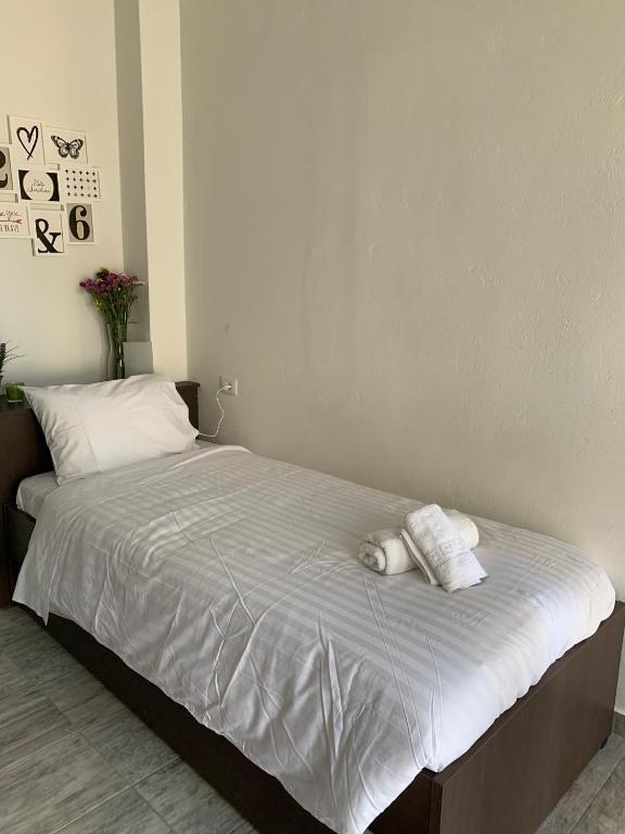 Postel nebo postele na pokoji v ubytování Melita Apartment Seaside