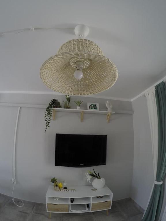 TV a/nebo společenská místnost v ubytování Apartment Galera