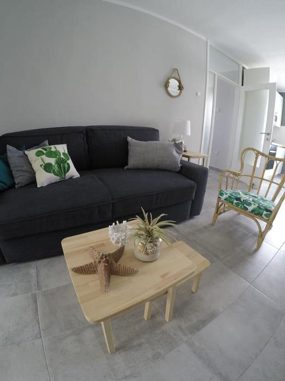 Posezení v ubytování Apartment Galera