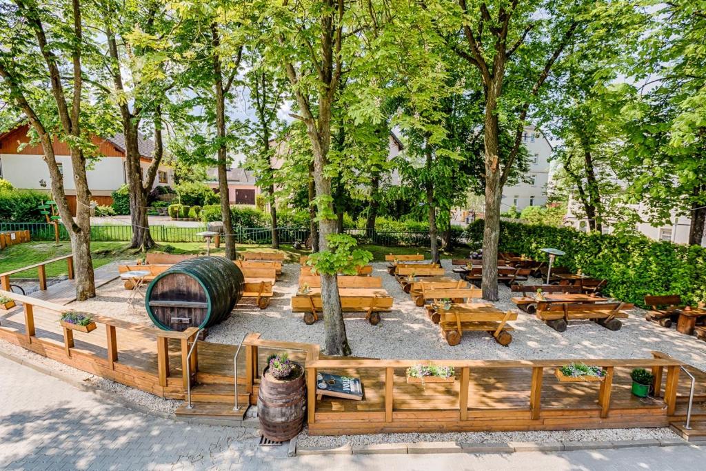 Zahrada ubytování Brauerei Zwönitz