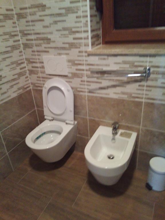 Koupelna v ubytování APARTMAJI MATAŽIN