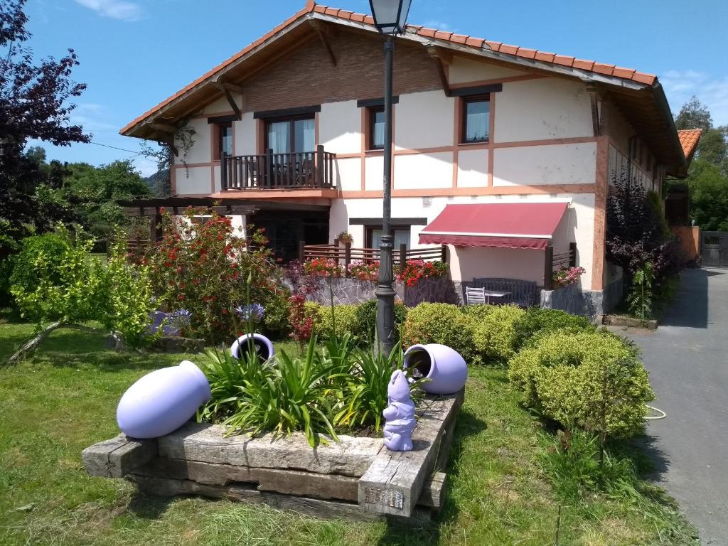 Zahrada ubytování H&AP Rural Merrutxu