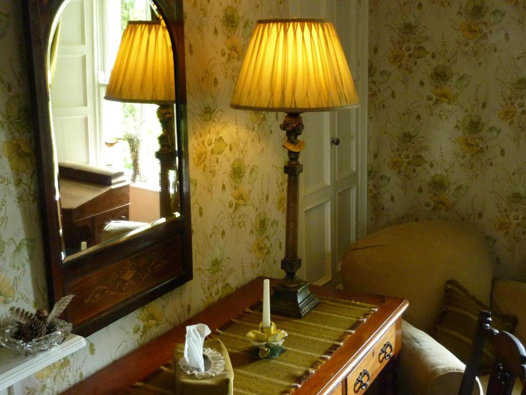Letto o letti in una camera di Cullintra House