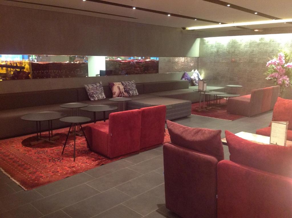 Posezení v ubytování Kent Hotel