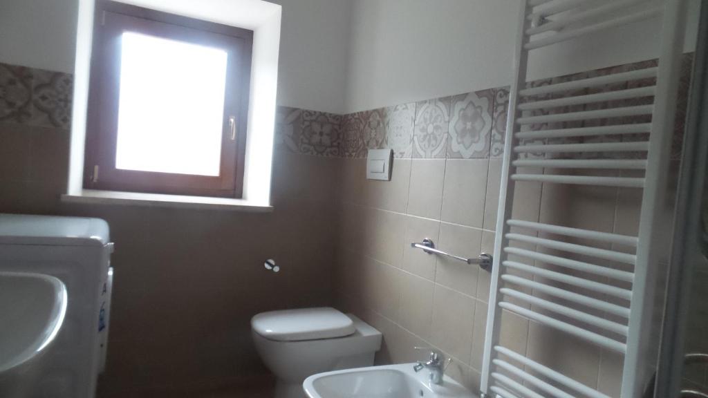 Koupelna v ubytování Casa Furore