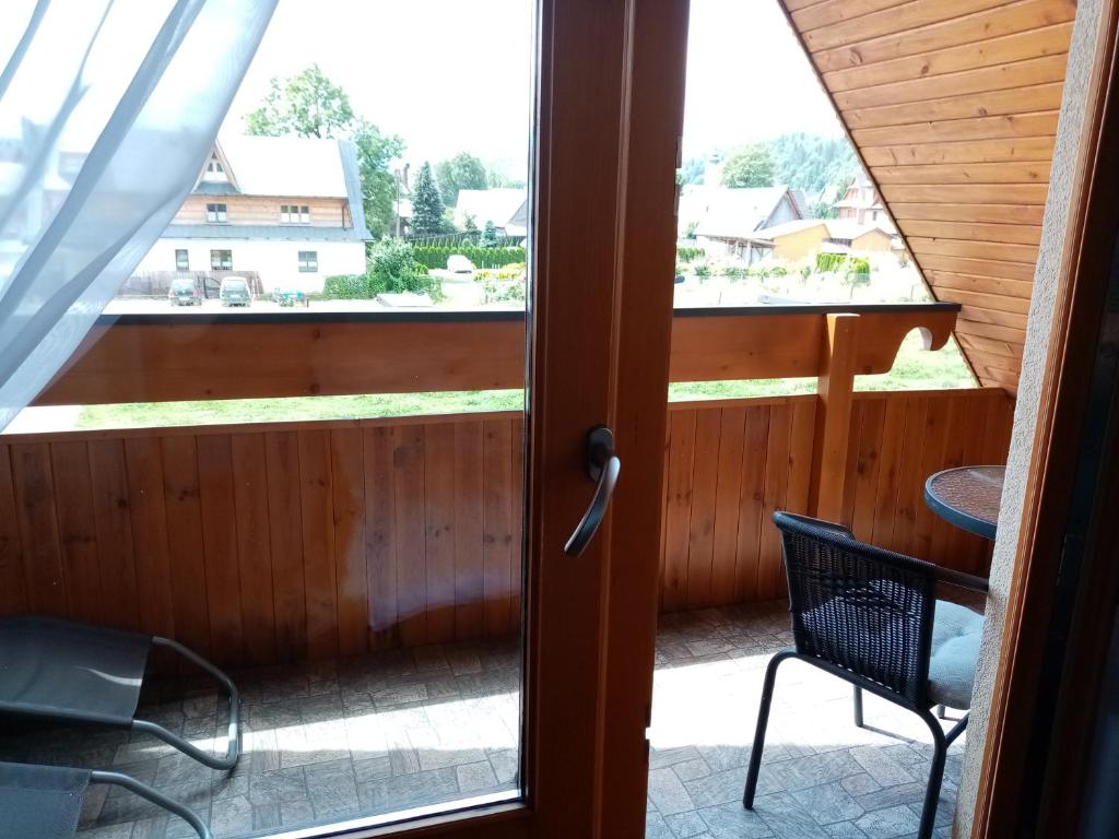 Balkón alebo terasa v ubytovaní U Hanki