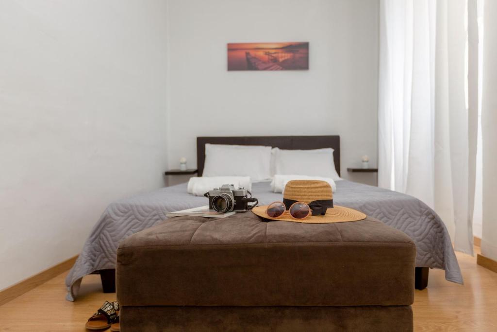 Posteľ alebo postele v izbe v ubytovaní Yasmin House by CorfuEscapes