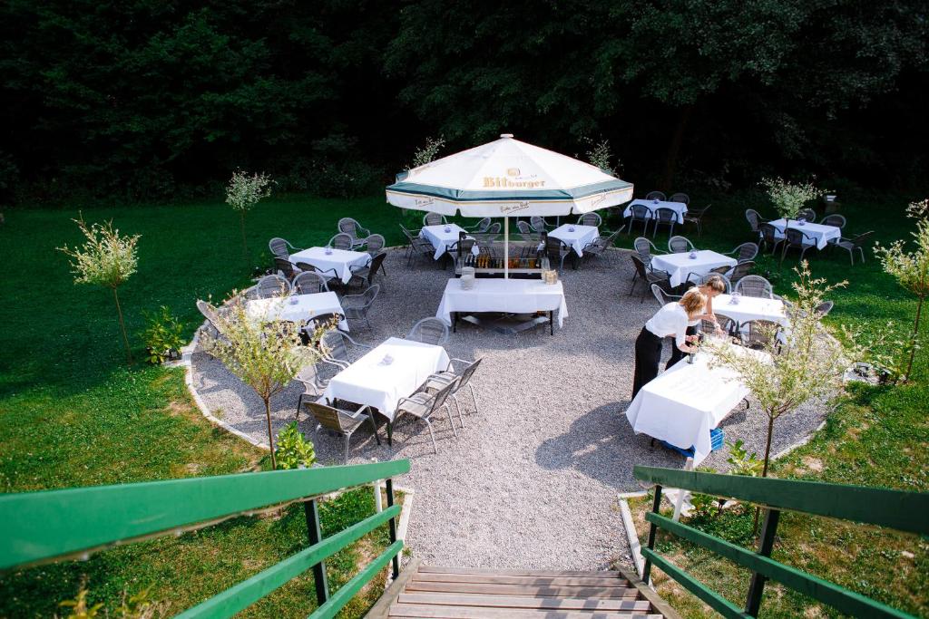 Zahrada ubytování Hotel Scheid
