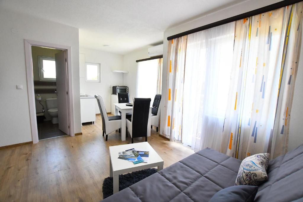Posezení v ubytování Vulsa Apartmani