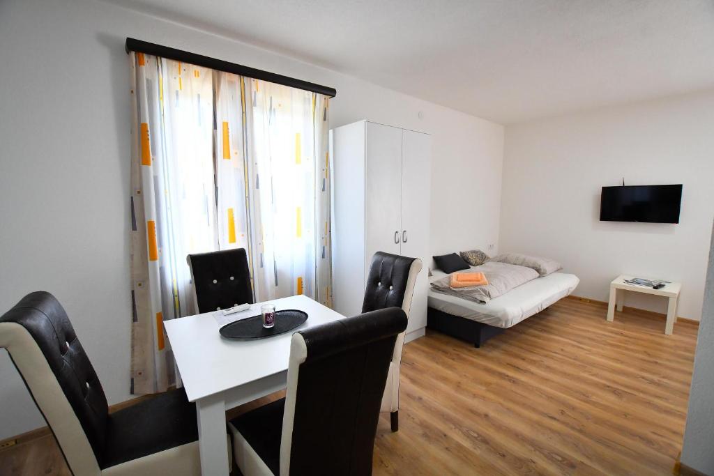 TV a/nebo společenská místnost v ubytování Vulsa Apartmani