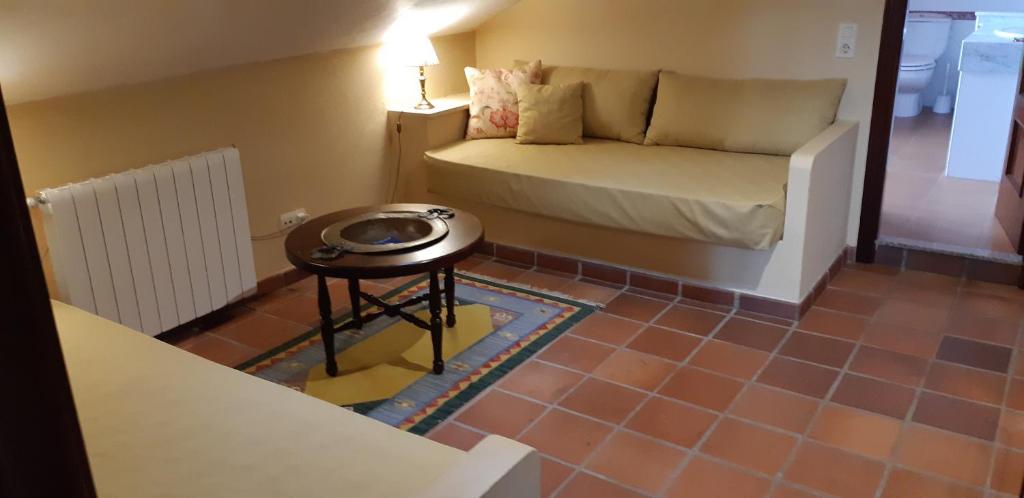 Posezení v ubytování Hotel Rural El Pagadín