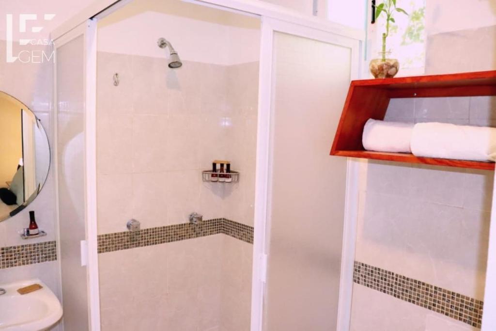 Koupelna v ubytování Casa Gem B&B