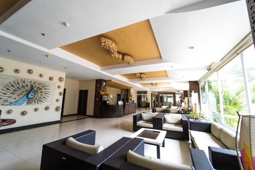 Posezení v ubytování MO2 Westown Hotel Iloilo