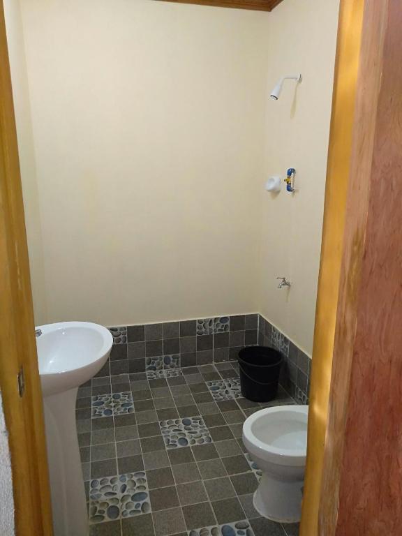 Koupelna v ubytování Gold Star Inn