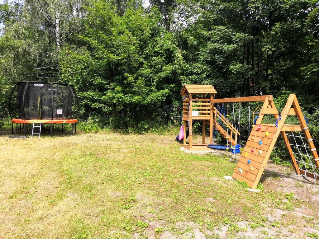 Herní místnost nebo prostor pro děti v ubytování Apartmány Nad řekou