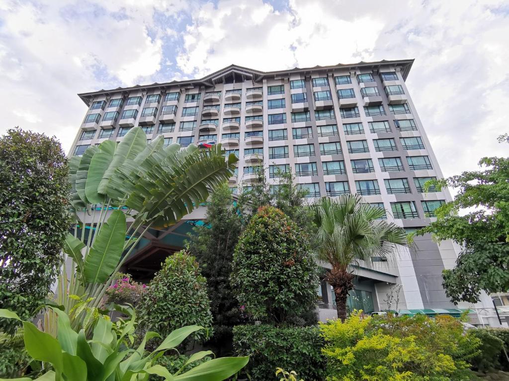 Zahrada ubytování Sabah Oriental Hotel