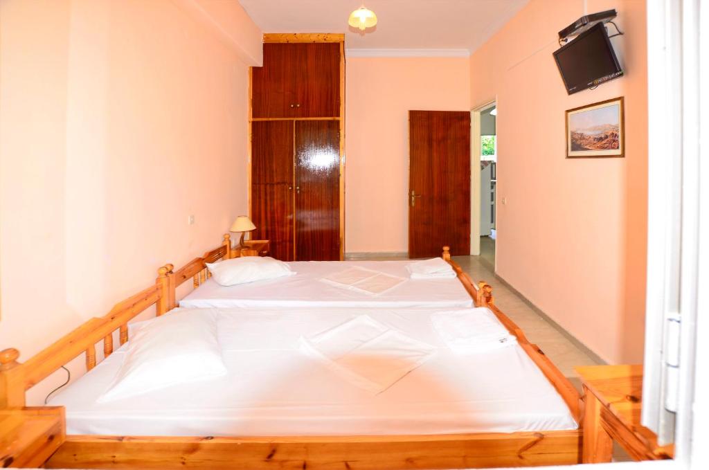 Postel nebo postele na pokoji v ubytování Villa Rebecca