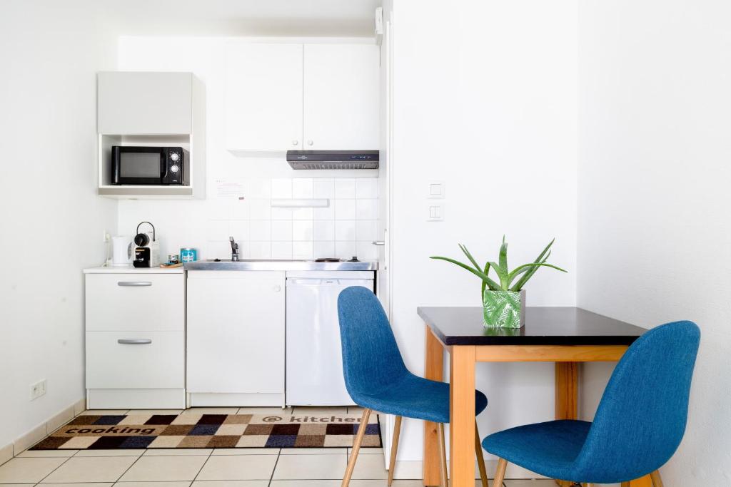 Cerise Nantes Atlantis - Studio 3 Personnes Avec Kitchenette