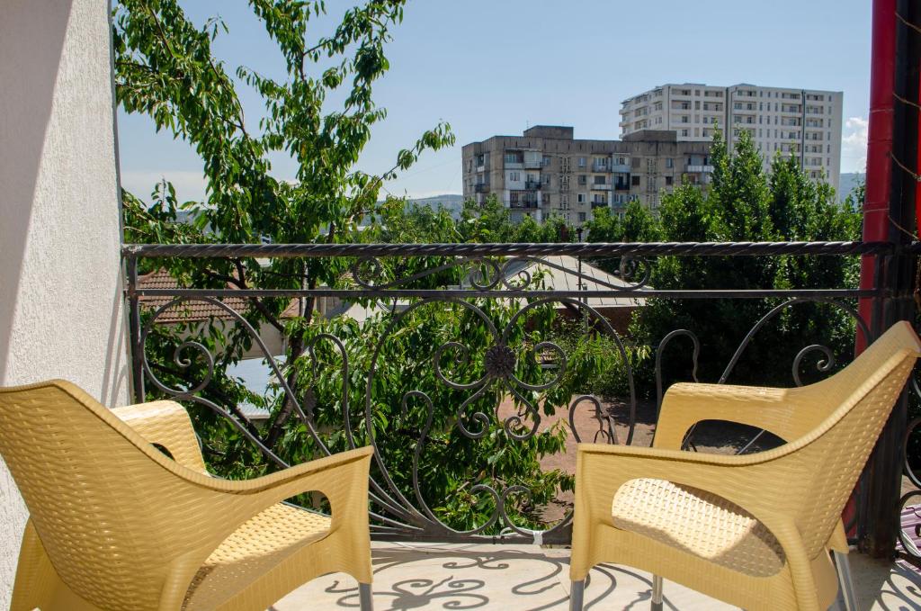 Balkón nebo terasa v ubytování Hotel S.R