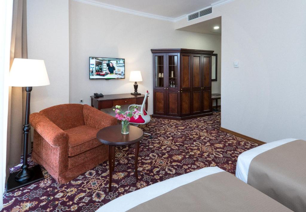Posezení v ubytování Ani Grand Hotel Yerevan