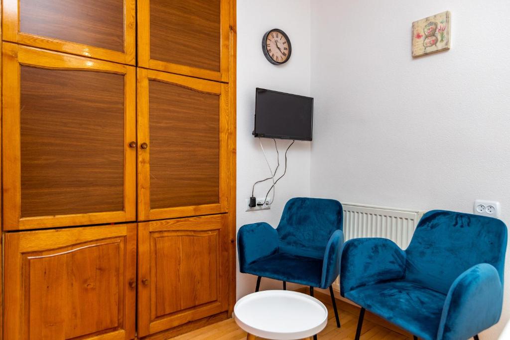TV a/nebo společenská místnost v ubytování Guest House Nana