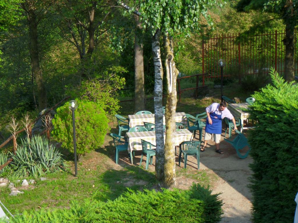 Vonkajšia záhrada v ubytovaní B&B Partenza Funivia