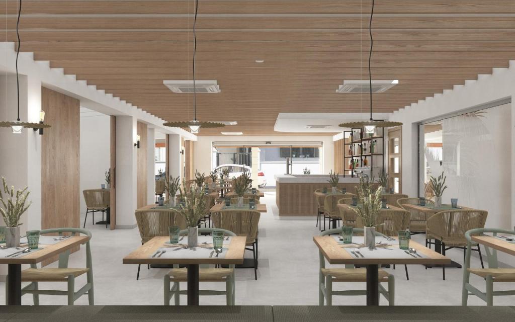 Restaurace v ubytování Hotel Seasun Aniram