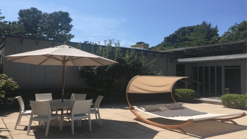 Patio nebo venkovní prostory v ubytování Villa Perlman