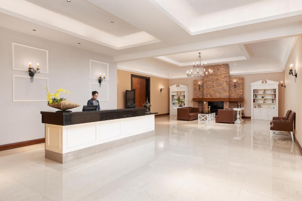 Vstupní hala nebo recepce v ubytování Kantharyar Serviced Apartment
