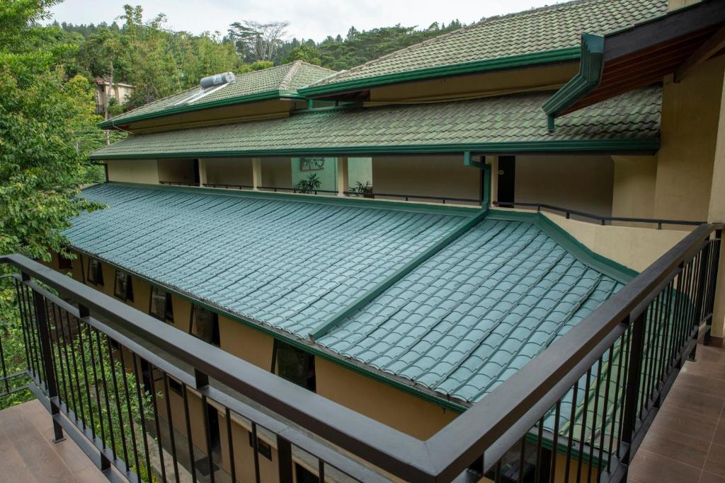 Balkón nebo terasa v ubytování Melheim Kandy Villas