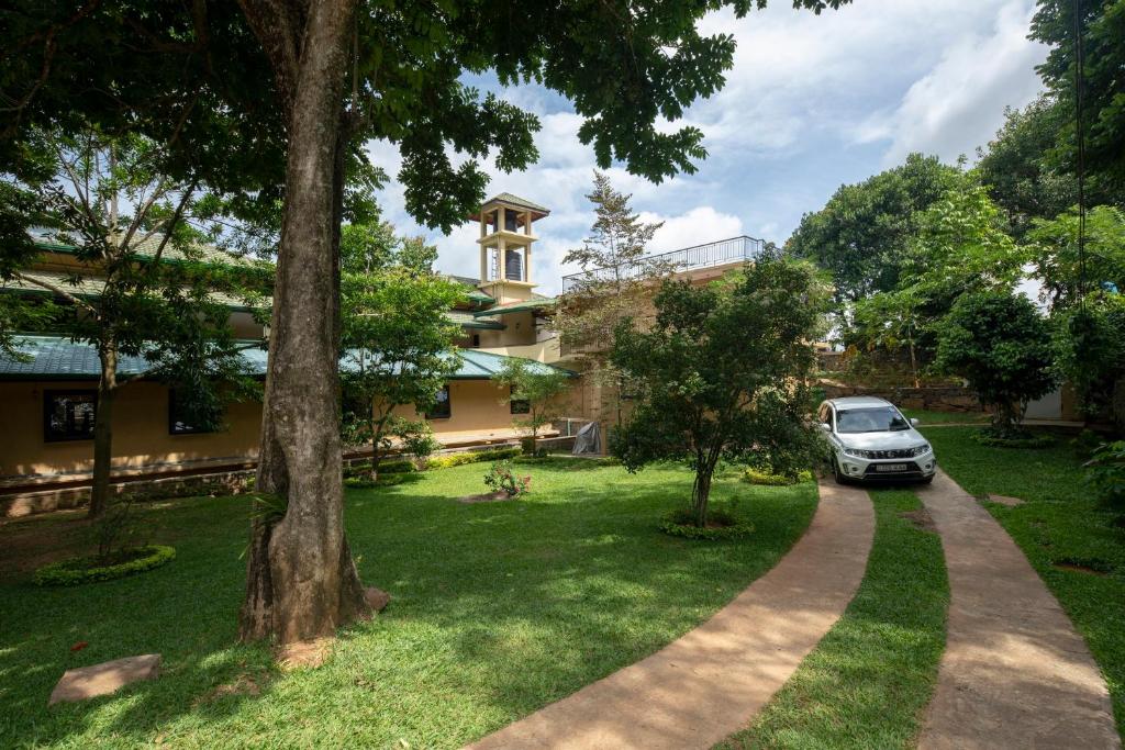 Zahrada ubytování Melheim Kandy Villas