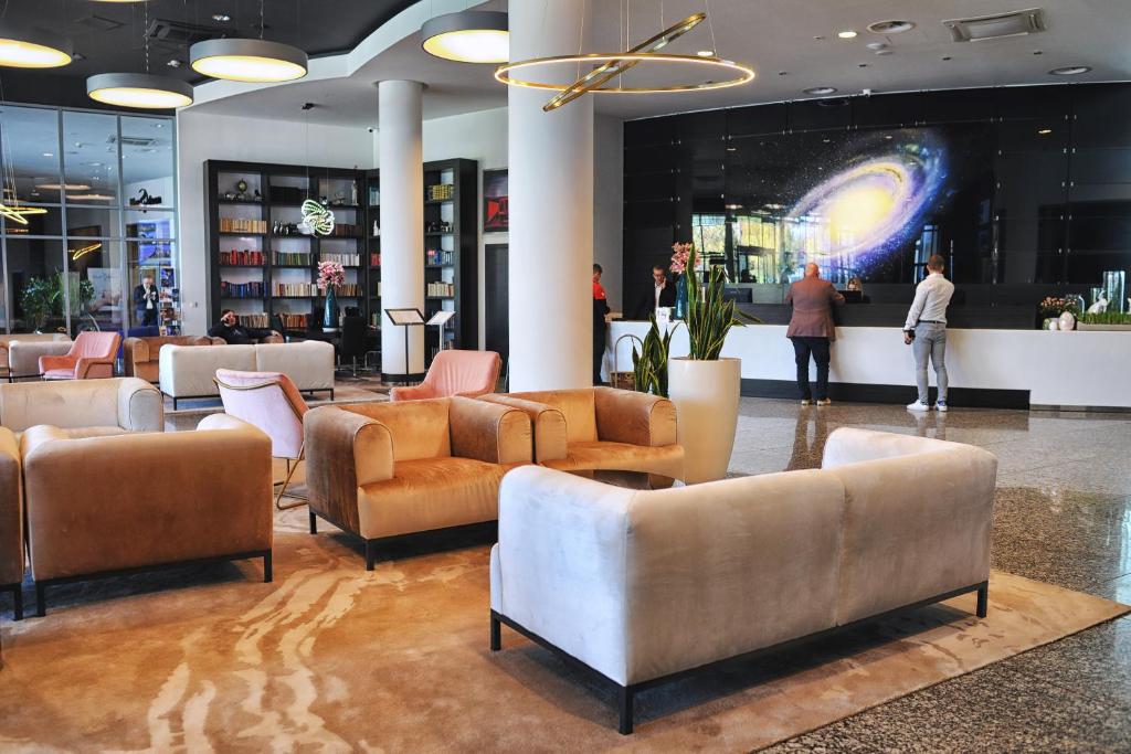 Posezení v ubytování Copernicus Toruń Hotel
