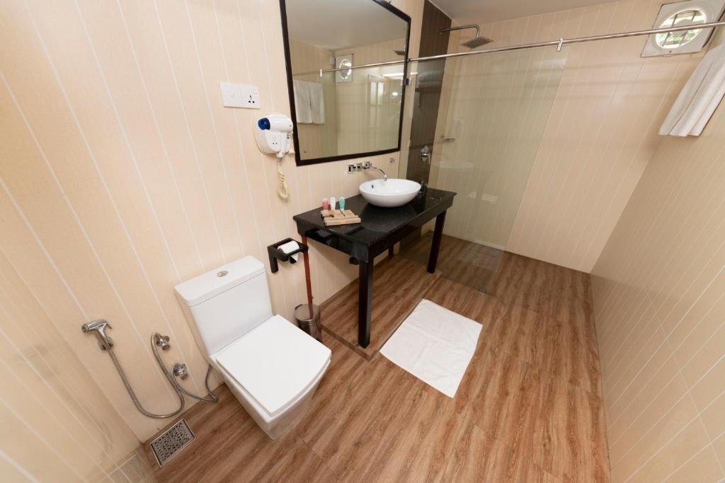 Koupelna v ubytování Melheim Kandy Villas