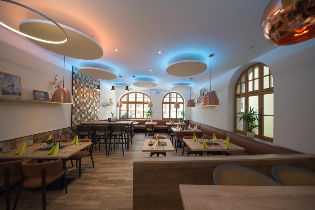 Restaurace v ubytování Hotel PIAZZA