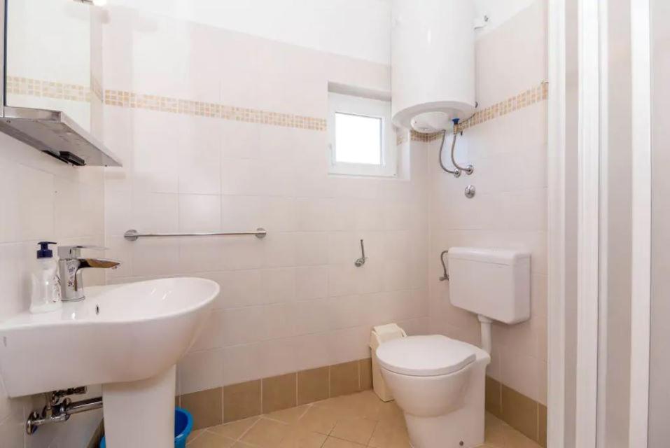 Koupelna v ubytování Casa Nara