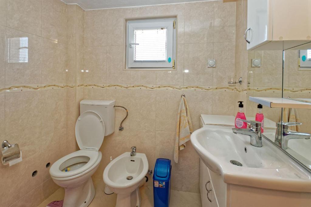 Koupelna v ubytování Apartments Ajla